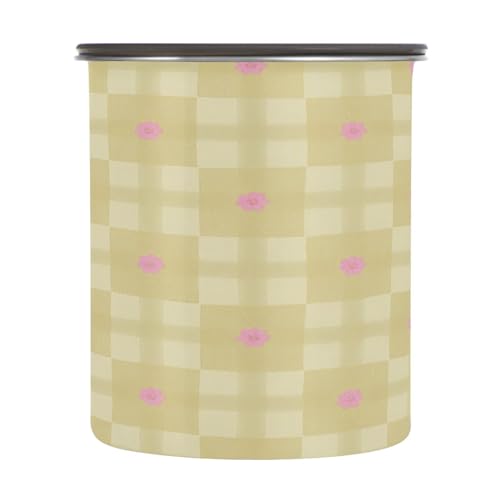Envase para Café Retro Green Grids 500 ml