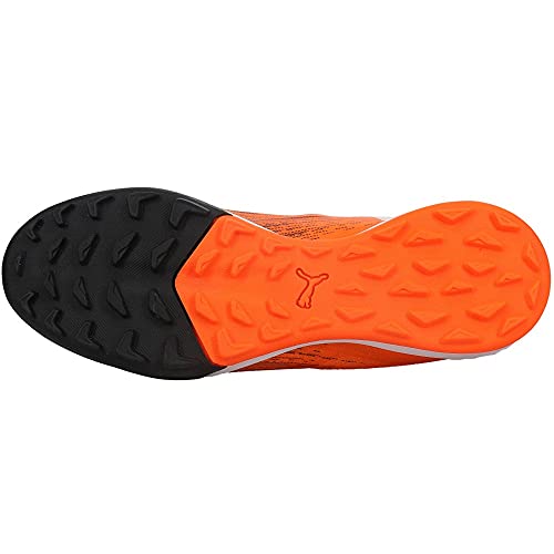 PUMA PUMA Men's Ultra 2.1 Turf Trainer Soccer-Shoe, Shocking Orange Black, 10.5
