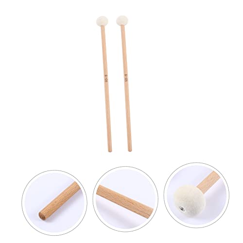 2 Baquetas de Timbal con cabeza de fieltro miniatura 3