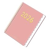 2026 Monthly Planner, 12-Month Spiral Bound Notebook - 2026 Weekly Planner, for School, Academic Work, Women, Teachers, Family, Home and College