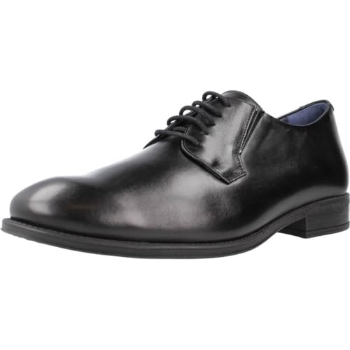 PITILLOS - 112 Negro - Zapato de Vestir de Piel, con Cordones, Suela de Goma, para: Hombre Color: Negro Talla:39