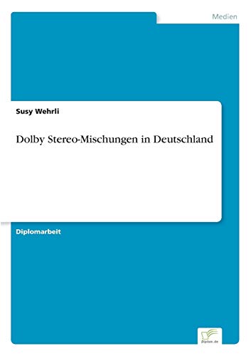 Preisvergleich Produktbild Dolby Stereo-Mischungen in Deutschland