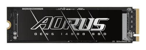 Gigabyte Aorus 1TB M.2 Solid State Drive Gen5 14000 (PCIe Gen 5.0 x4/NVMe 2.0)