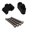 motorfiets stuur riser Voor Kawasaki Z-750 Z750S Z1000 Motorfiets Aluminium Stuurrisers Hoogte Up Adapters Stuurverhogers