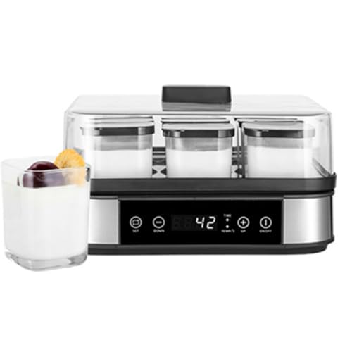 Yogurtera, Yogurtera Eléctrica, Maquina para Hacer Yogur Casero, Yogurtera para Yogur, Queso Fresco...