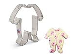 Ann Clark Cookie Cutters Baby Footie Pajamas/PJs Cookie Cutter, 4.5'