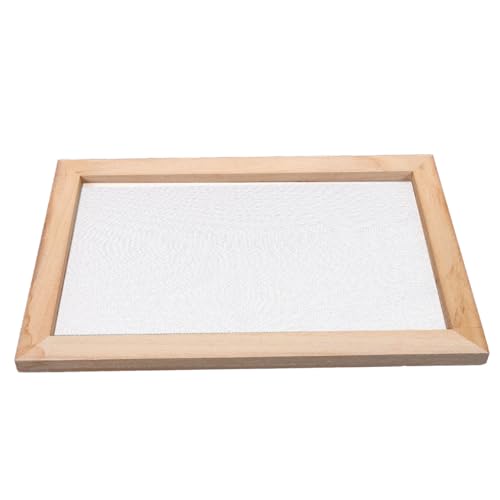 Gogogmee Safe DIY Paper Making Frame Wooden Handicraft Frame Screen Enhance Boys and Girls' Creativity