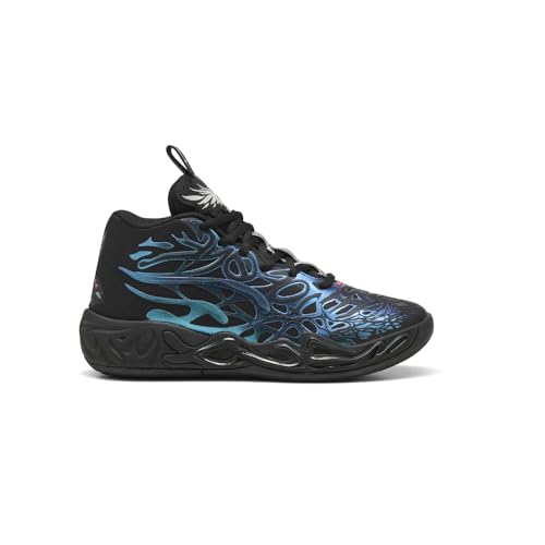 PUMA Kids Boys Mb.04 Reflections Basketball Sneakers Shoes - Black