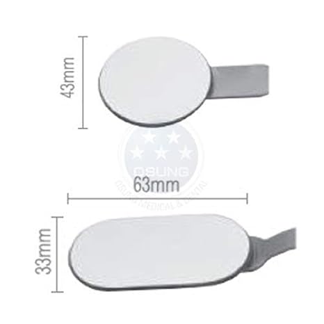 Dental Large Size Mouth Front Surface Mirrors, 2 styles