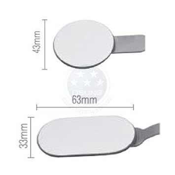 Dental Large Size Mouth Front Surface Mirrors, 2 styles