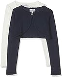  Happy Girls 761313 Chaqueta Punto, Multicolor (11/62 (Ecru/Navy), 98 (Talla del Fabricante: 5), Pack de 2