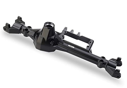 Treal Aluminum 7075 Front Axle Housing Cnc Machined For Axial Rbx10 Ryft(Black) #TOP2