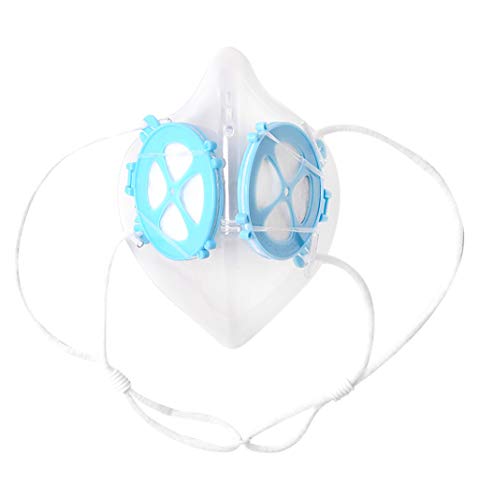 Preisvergleich Produktbild 10 x Gesichtsvisier aus Kunststoff / Schutzvisier in Transparent / Universal Gesichtsschutz / Visier zum Schutz vor Flüssigkeiten / Face Shield für Mund Nase (1 Stück Transparent)