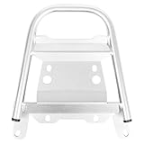 Portaequipajes Trasero Soporte De Equipaje Acero Inoxidable para Motocicleta Marco para Maleta Superior para S1000XR 2015 2016 2017 2018 2019(Silver Top Rack)