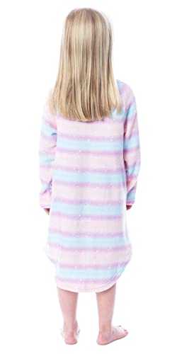 INTIMO Mattel Barbie Girls' Raglan Kids Nightgown Pajama With Best Friend Unicorn2