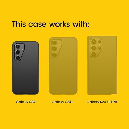 Image of OtterBox Samsung Galaxy S24 (Only) - Defender Series Case - Morning Sky - Case Only - Screenless - Rugged & Durable - with Port Protection - Microbial Defense Protection - Non-Retail Packaging
