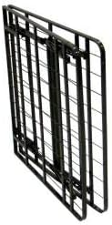 Twin-Size Steel Folding Metal Platform Bed Frame