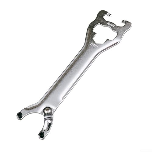 Llave de cono de eje de bicicleta de grado profesional para una instalación y extracción eficientes de componentes de pedalier, construcción de acero