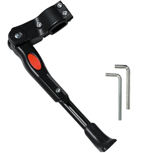 Armo Adjustable Bicycle Kickstand Leg Brace Kick Stand Bike Foot Brace Mountain Bike Support 24-29 Inches