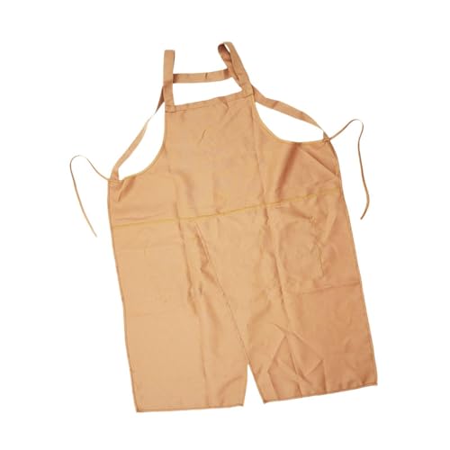 Allayu Cómodo delantal con correa para el hombro en forma de H para tareas culinarias, pintura, manualidades, barbacoas, tamaño adecuado para la mayoría de adultos,