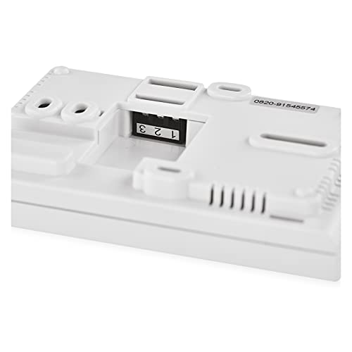 EMOS digitaler Raumthermostat, programmierbarer Wandthermostat für Heizung und Kühlungssysteme, Thermostat / Raumtemperaturregler mit Frostschutz, drahtverbunden zur Aufputzmontage 12 x 2,6 x 7,8 cm