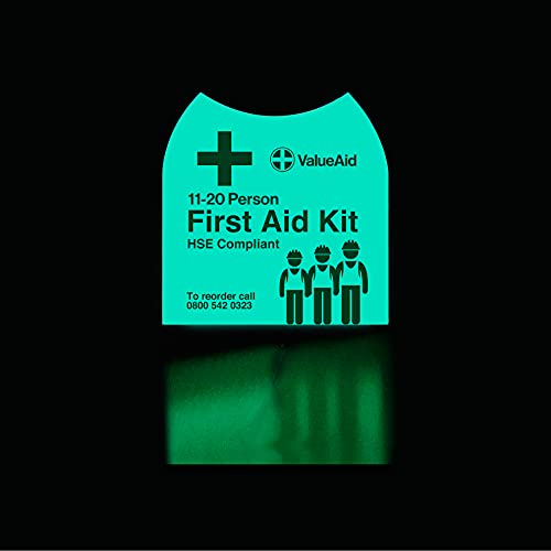 Image of Glow in The Dark Value Aid First Aid Kit 11-20 HSE Compliant Kit