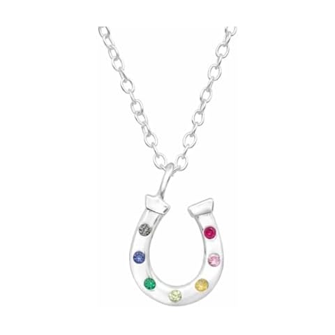 Monkimau Charm Horseshoe Pendant in Sterling Silver Cover