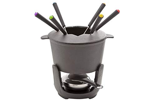 Cosy & Trendy 3035150 Set Fondue 10 Pièces pour 6 Personnes Aluminium