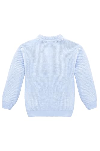 Image of Lilax Baby Boys Basic Long Sleeve V-Neck Classic Knit Cardigan Sweater