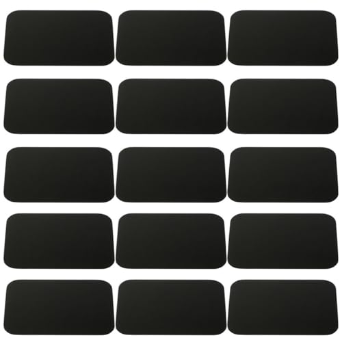 Placas magnéticas redondas Amosfun con adhesivo firme de hierro inoxidable para coche