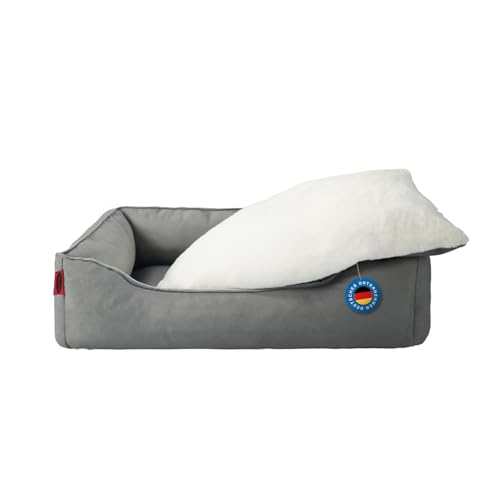 Zedelmaier Hundebett für mittelgroße & Grosse Hunde, kratzfestes Hundekorb, Dicker Hundekissen, Hundekörbchen waschbar, Hundematratze wasserdicht, Schlafplätze & Möbel für Hunde, 76×57×25 cm Zedelmaier Hundebett für mittelgroße & Grosse Hunde, kratzfestes Hundekorb, Dicker Hundekissen, Hundekörbchen waschbar, Hundematratze wasserdicht, Schlafplätze & Möbel für Hunde, 76×57×25 cm