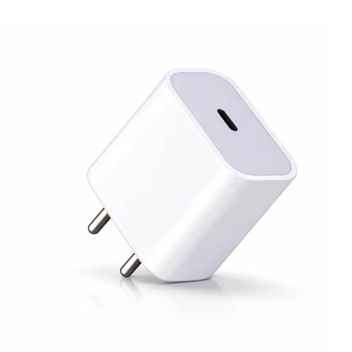 Image of 20W Type C Charger Adapter Compatible with iPhone 17 /17Pro /17 Pro Max /17 Air /16 /16e /16 Plus /16 Pro /16 Pro Max /15 /15 Plus /15 Pro Max /14 /13|20watt USB-C PD 3.0 Fast Charging - White