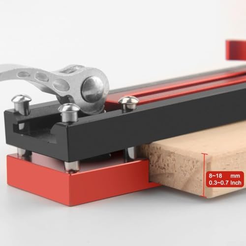 Outil installation panneau mural alu rouge pour alignement parfait - 4