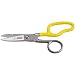 Stainless Steel Scissors, Electrician Free Fall Snips Klein Tools 2100-8
