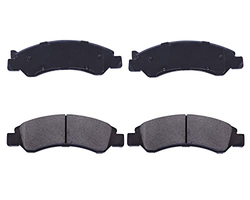 Image of Brakes Premium Ceramic Replacement Front Brake Pad Set for 2005-2020 Chevy GMC Cadillac Vehicle-Avalanche /Silverado /Suburban /Tahoe / /Sierra /Yukon /Savana / /Escalade