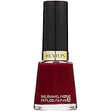Revlon Nail Enamel, Chip Resistant Nail Polish, Glossy Shine Finish, in Plum/Berry, 570 Vixen, 0.5 oz
