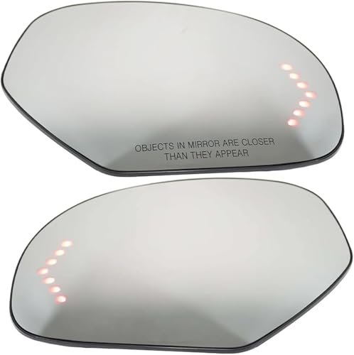 Verre de rétroviseur latéral cassé ? Remplacez votre miroir Chevrolet GMC 2007-2014 avec LED