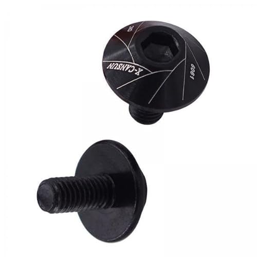 BinZyronic 4個セット アルミ合金製自転車用ネジ M5対応 ウォーターボトルケージ兼用 for との互換性あり