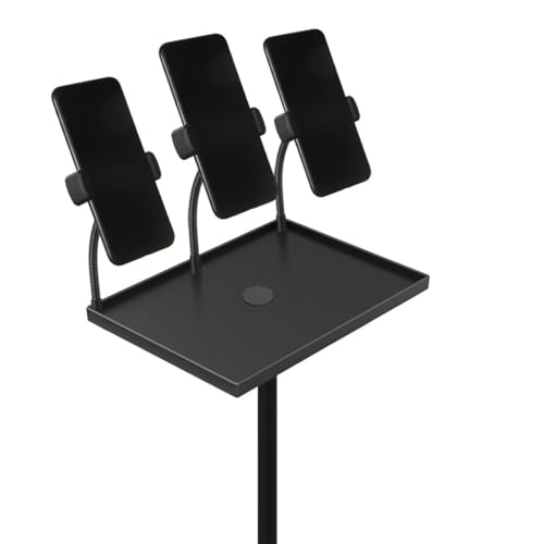 Bandeja de proyector para laptop compacta de 9.84 x 7.08 pulgadas con base para tornillo de 1/4" 4