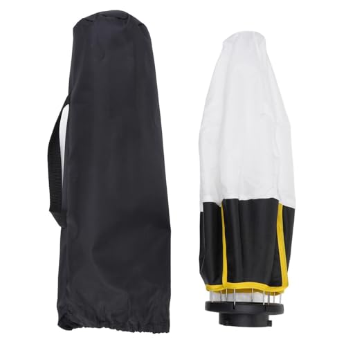 FAUOSWUK Softbox de Linterna de 12 Pulgadas, Modificador de Difusor de Luz Omnidireccional de 270 Grados con Mini Montaje, para Vlogging de Fotografía con Luz de Estudio de Video LED