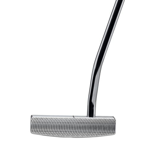 Bell III H-365 Half-Offset CNC Milled Half-Mallet Standard Golf Putter + Winn Dri-Tac Dark Gray Standard Grip (Right, 39)