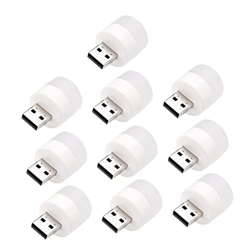 SOESFOUFU Light Bulb Set Mini Night Lights for Dorm Led Desk Lamp -Powered Energy-efficient for Reading and
