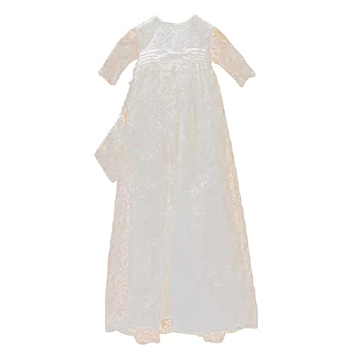 Vestidos de bautismo para bebés, vestido de manga larga de princesa para niñas, vestido de cumpleaños para niñas