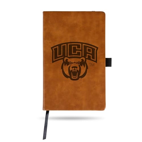Rico Industries NCAA Central Arkansas Bears Brown Laser Engraved Small Notepad Journal/Notepad 8.25