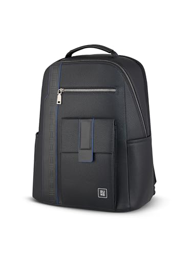 Image of EUME Nexa Backpack Bag For Man | 2 Large Compartment office Laptop Backpack | Fits Up to 15.6 inch Laptop | Vegan Leather | Travel Bag | Laptop Backpack For Men and Women