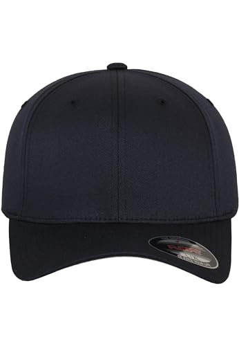 Flexfit Unisex Cap Wooly Combed, Unisex Baseballkappe, XXL, Dark Navy