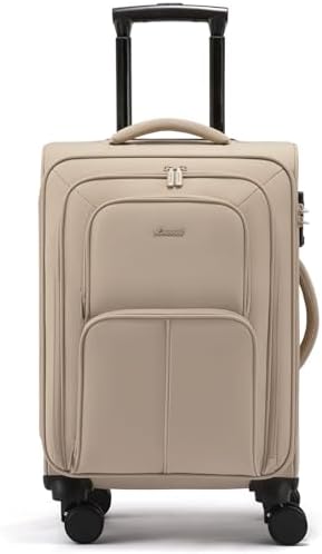 LOVEVOOK Carry On Luggage 22x14x9 Airline Approved, 22 Inch Softs...