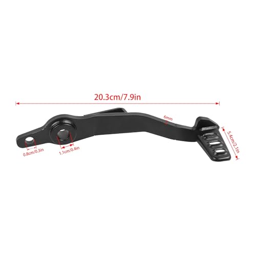 Palanca de freno de acero para moto Trident 660 2021-2025 reforzada 3
