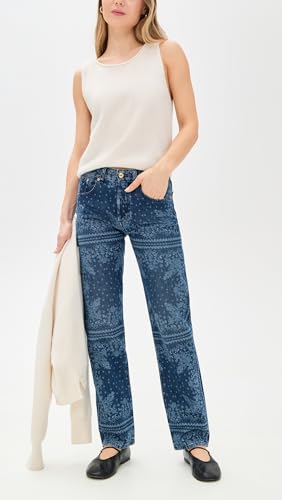 Madewell Women's The Dean Easy Straight Jean2