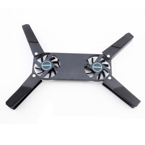 Base refrigerante portátil con ventiladores duales USB miniatura 5